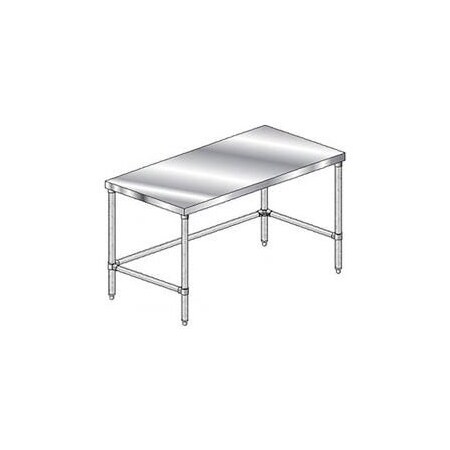 Aero Aero Manufacturing Workbench, 16 Ga. 304 Series Stainless, 84"Wx30"D 3TSX-3084